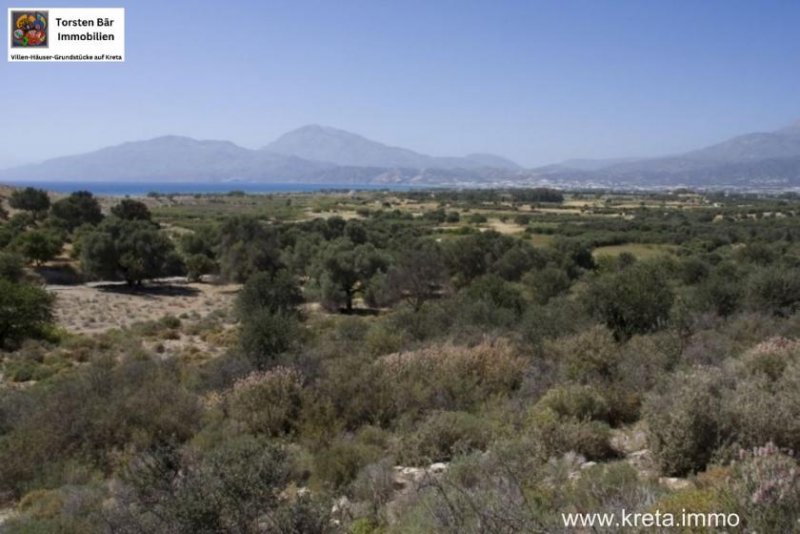 Neo Kalamaki Kreta, Kalamaki Baugrundstück 6.000m² purer kretischer Zauber. Grundstück kaufen